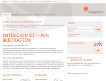 Tablet Screenshot of mailagenten.de